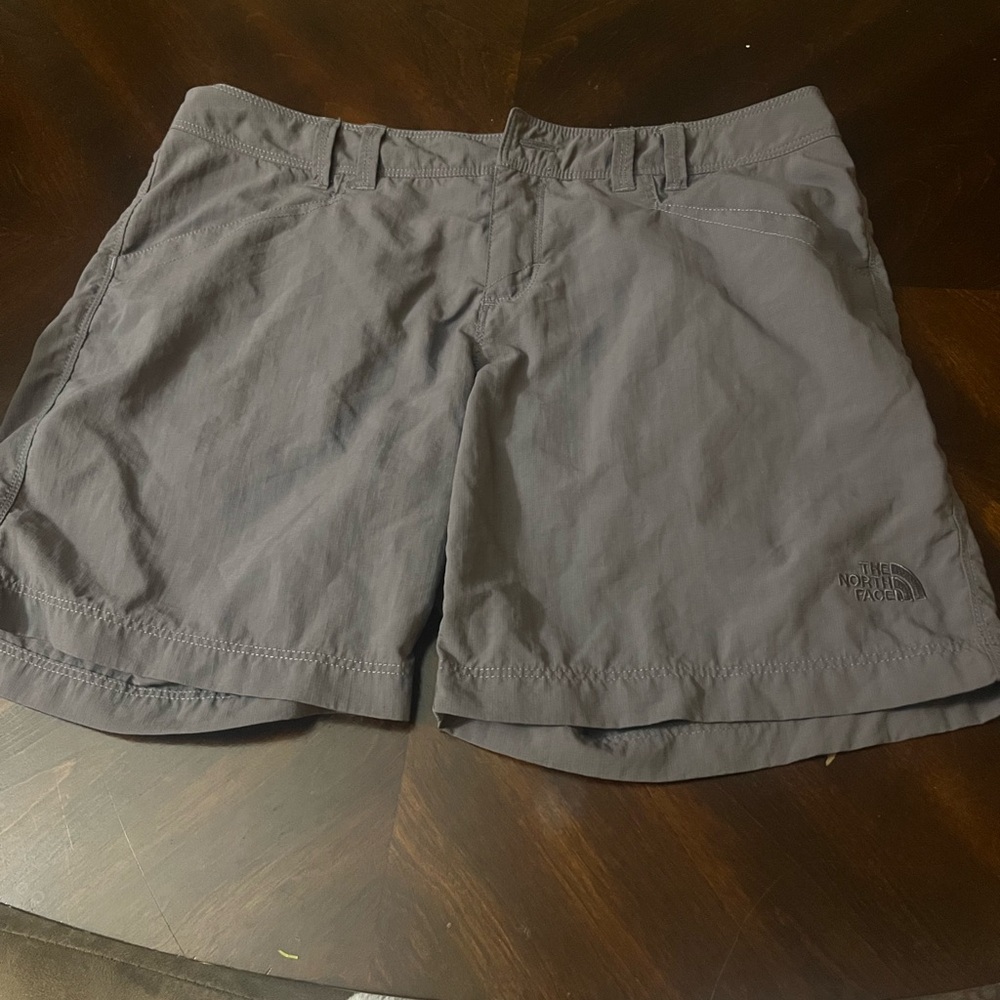 The North Face Gray Cargo Shorts Lightweight Casual